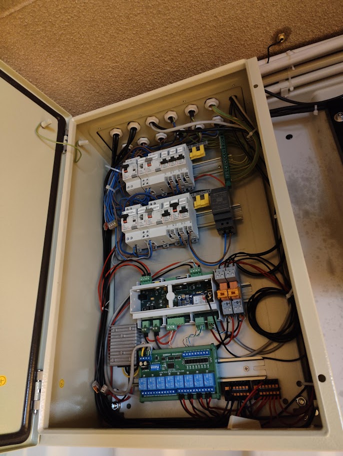 armoire pilotage surveillance frigo